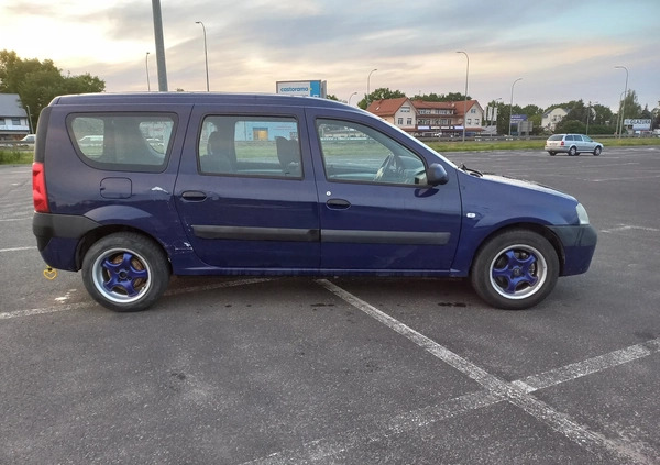 Dacia Logan cena 6500 przebieg: 161000, rok produkcji 2006 z Legionowo małe 121